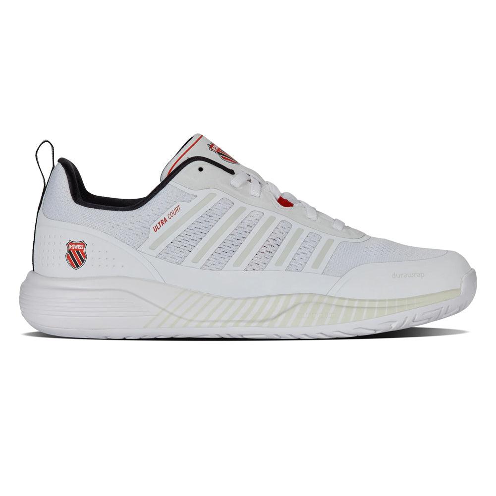 Men`s Ultra Court Pickleball Shoes White and Black K-SWISS