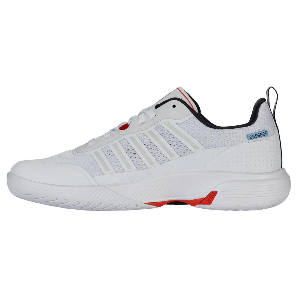 Men`s Ultra Court Pickleball Shoes White and Black K-SWISS
