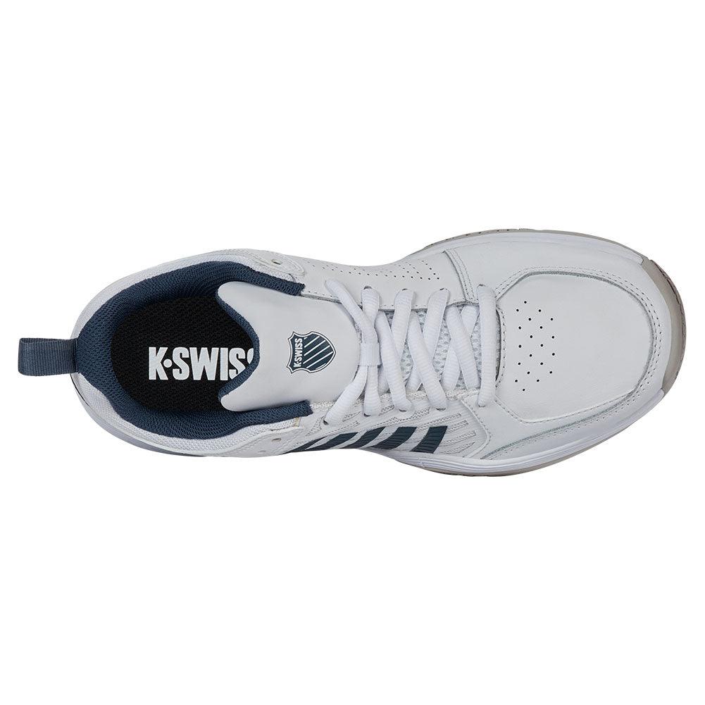 Men`s Court Express 2 Tennis Shoes White and Stargazer K-SWISS