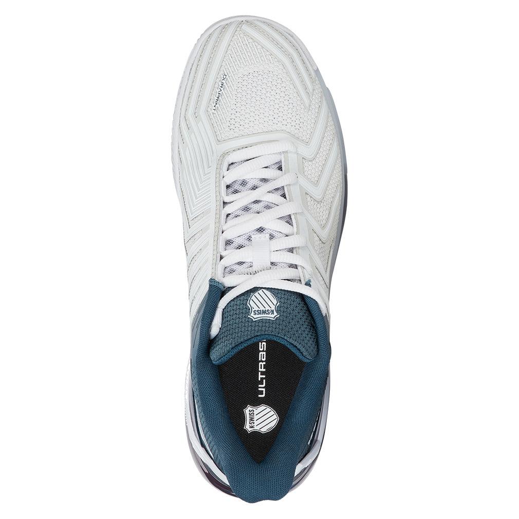 Men`s Ultrashot 4 Clay Tennis Shoes White and Stargazer K-SWISS