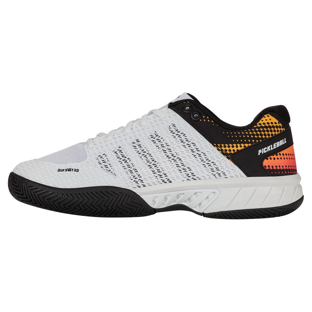 Men`s Express Light Pickleball Shoes White and Daffodil K-SWISS