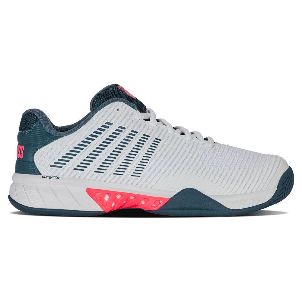 Men`s Hypercourt Express 2 Tennis Shoes White and Stargazer K-SWISS