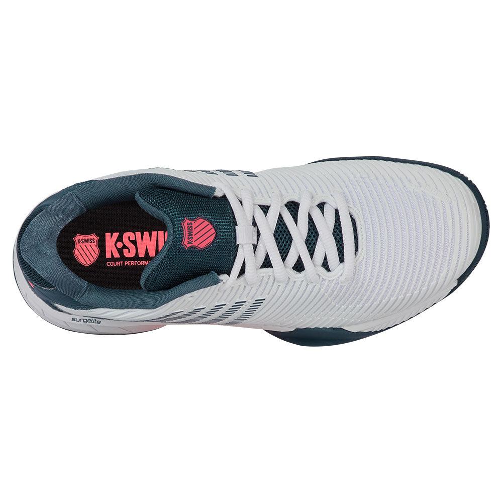 Men`s Hypercourt Express 2 Tennis Shoes White and Stargazer K-SWISS