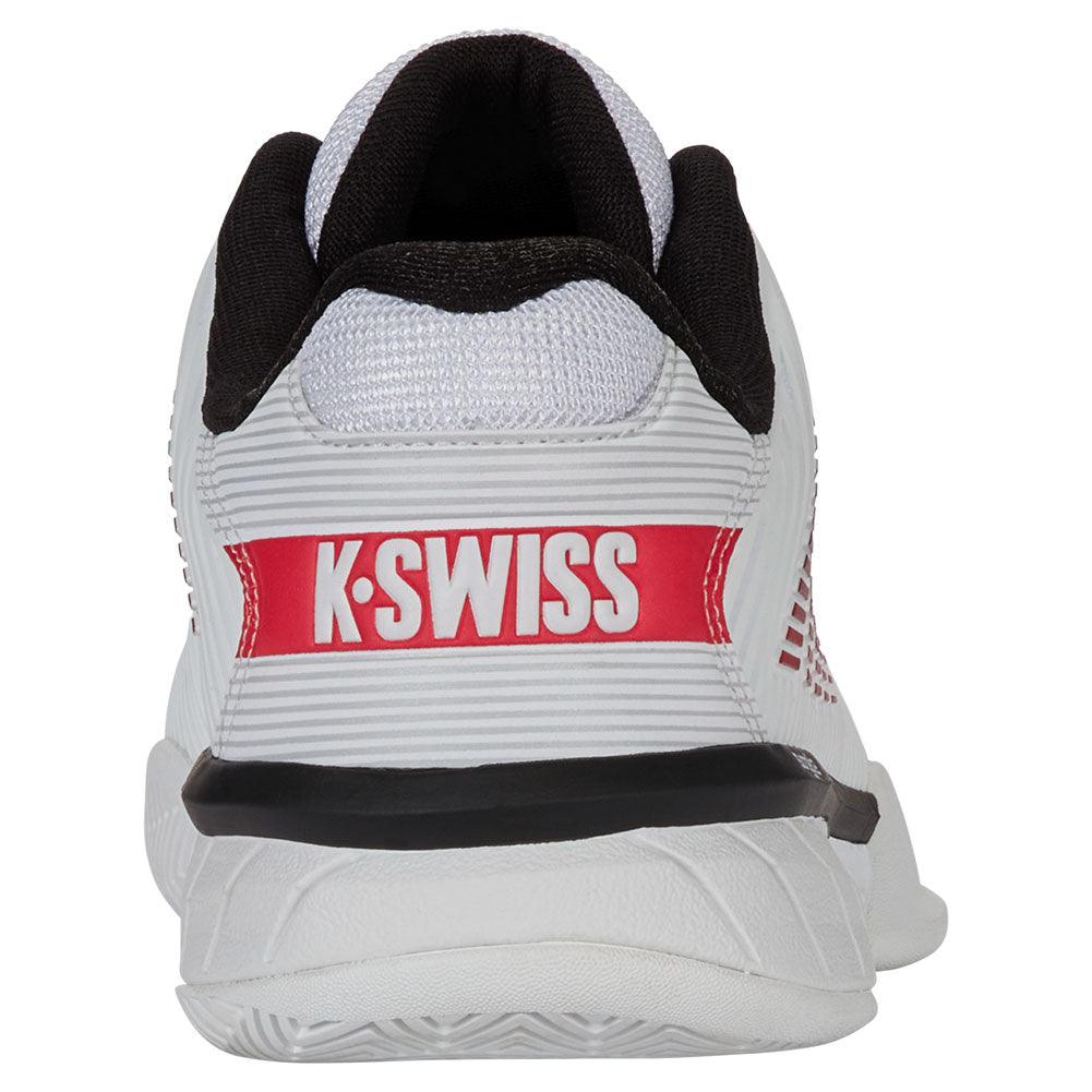 Men`s Hypercourt Express 2 Tennis Shoes White and Black K-SWISS