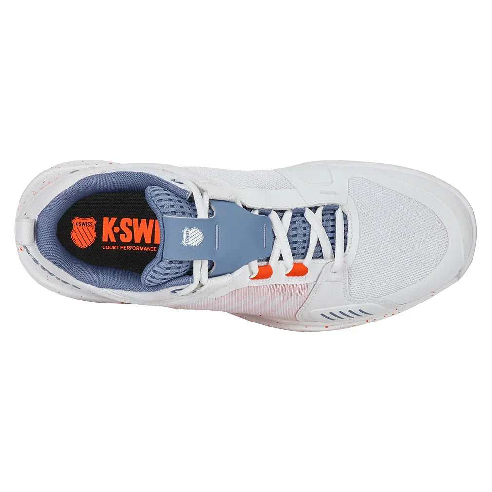 Men`s Ultrashot Team Tennis Shoes White and Infinity K-SWISS