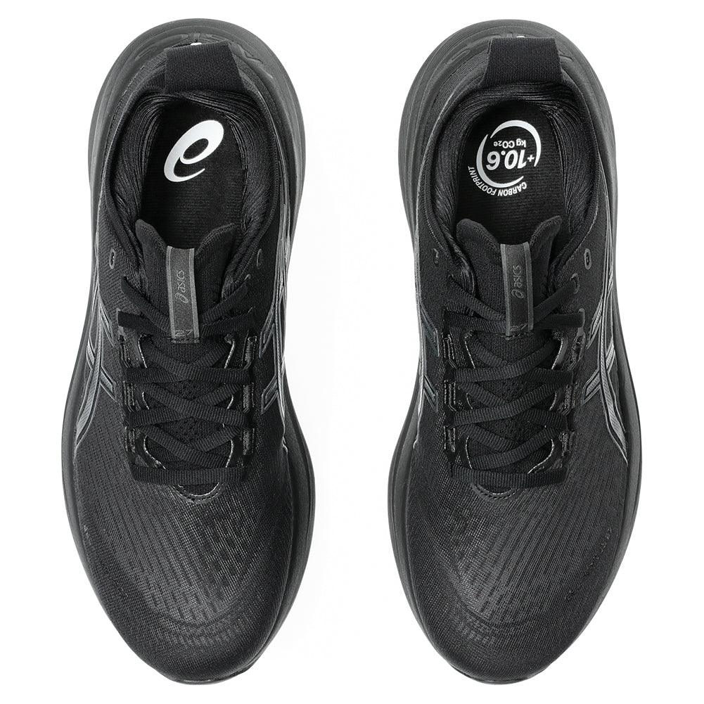 Men`s GEL-Nimbus 27 Running Shoes Black and Graphite Grey ASICS