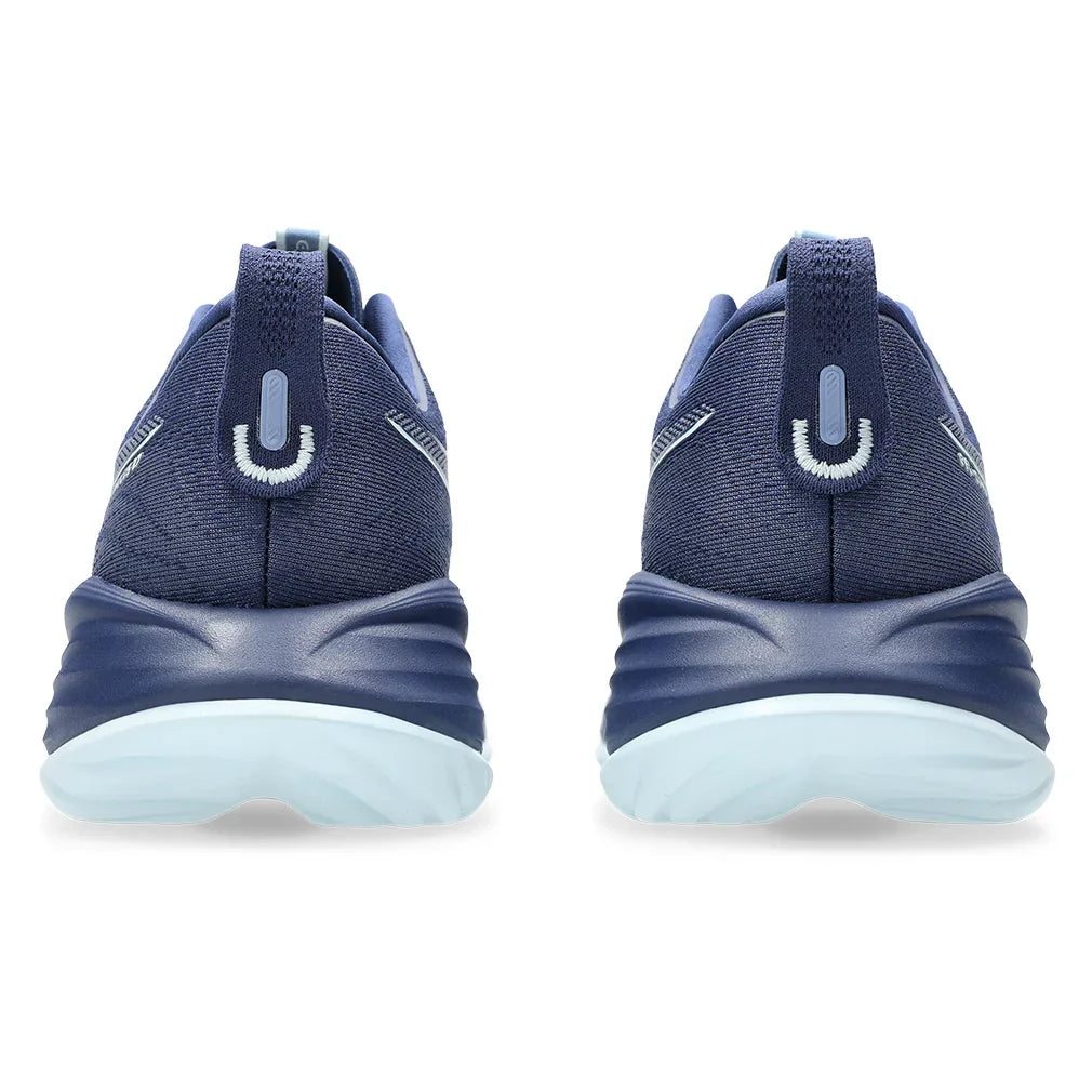 Men`s GEL-Cumulus 27 Running Shoes Indigo Blue and Cool Grey ASICS