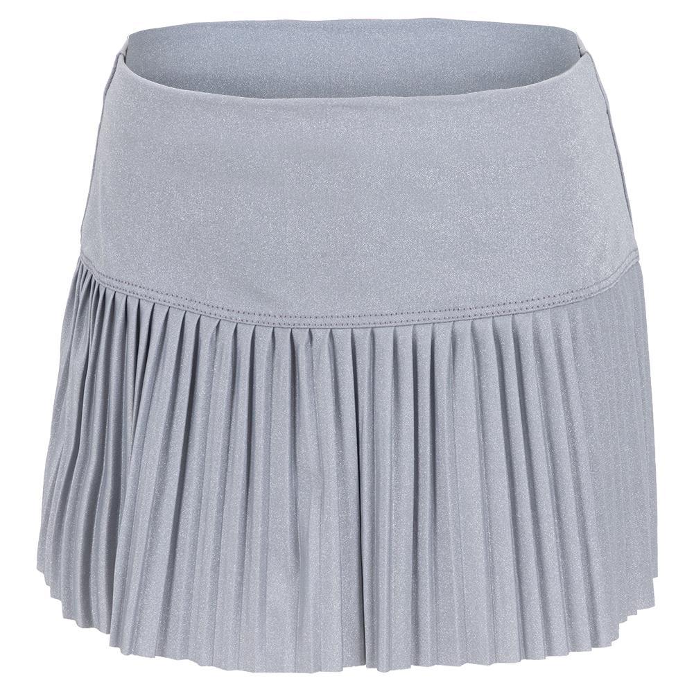 Girls' Spark Pleated Tennis Skort Eclipse Girls Apparel LUCKY IN LOVE 2XS