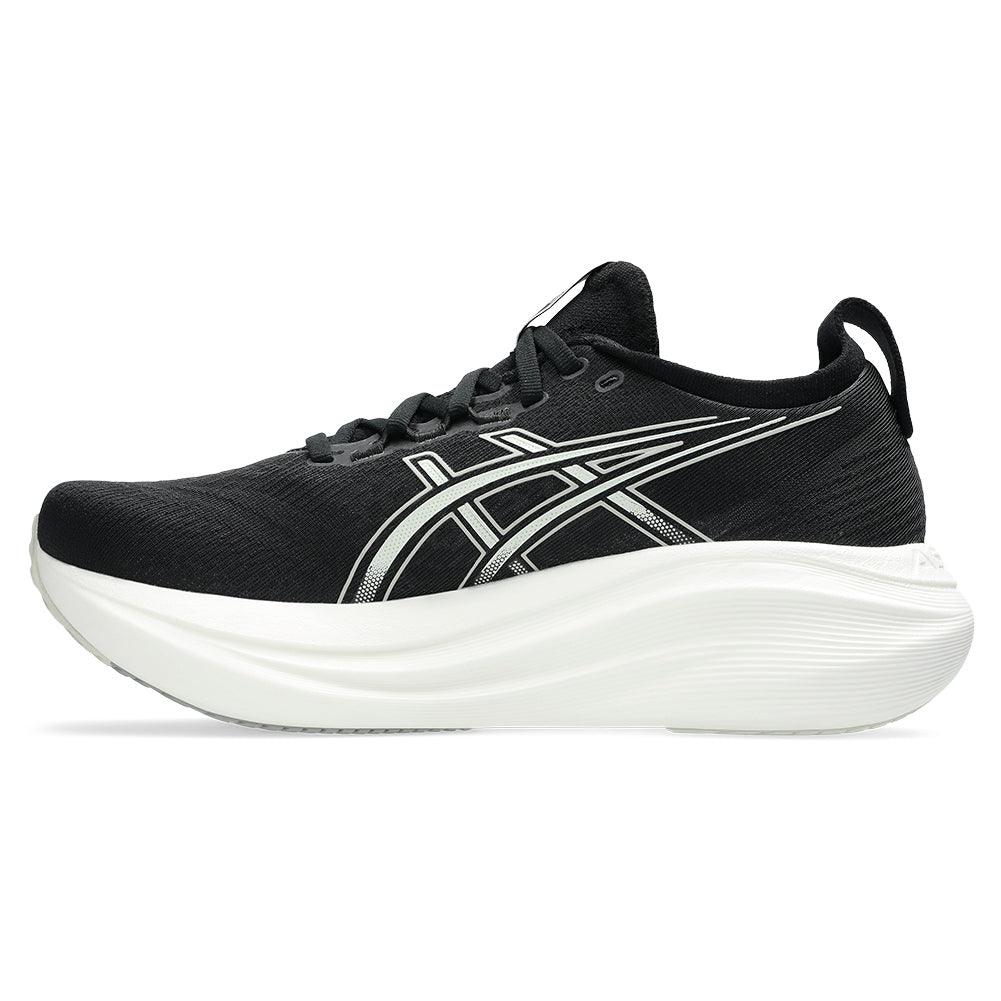 Women`s GEL-Nimbus 27 Running Shoes Black and Lake Grey ASICS