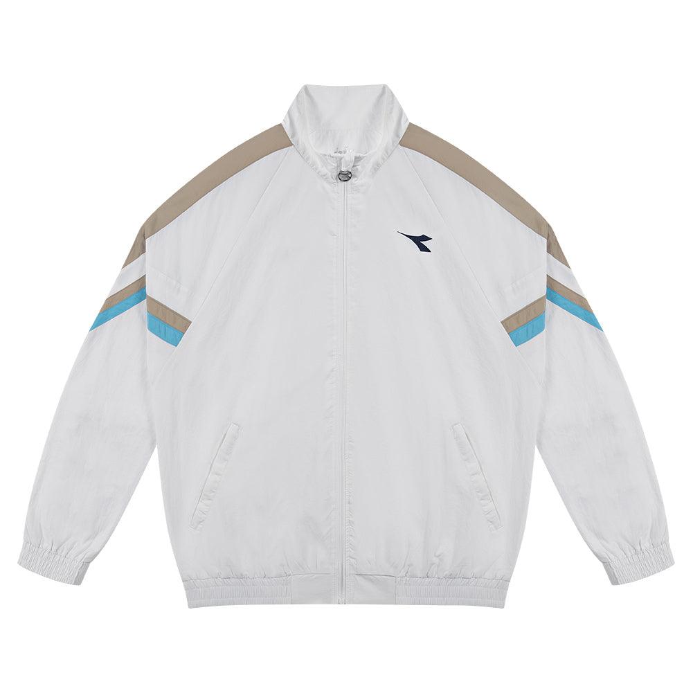 Unisex Icon Tennis Track Jacket Optical White OUTERWEAR DIADORA S White