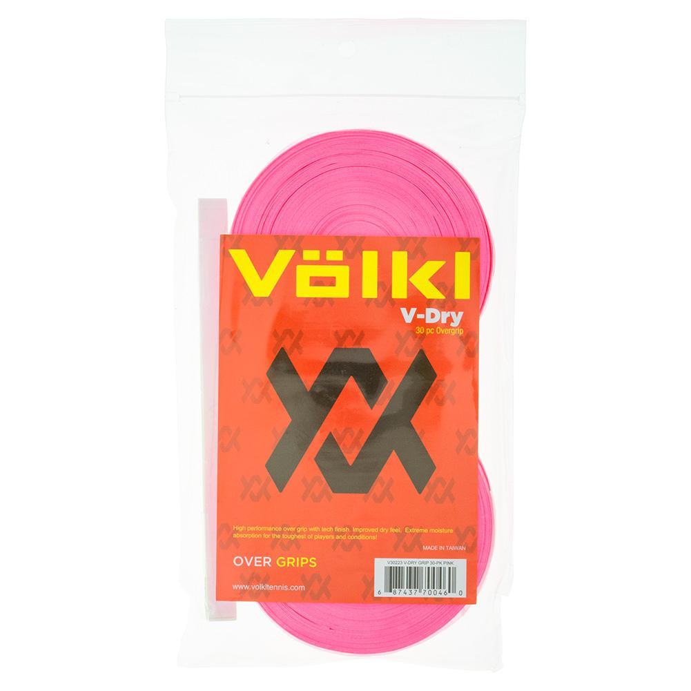 V-Dry Tennis Overgrip 30 Pack Pink Promotions VOLKL Pink