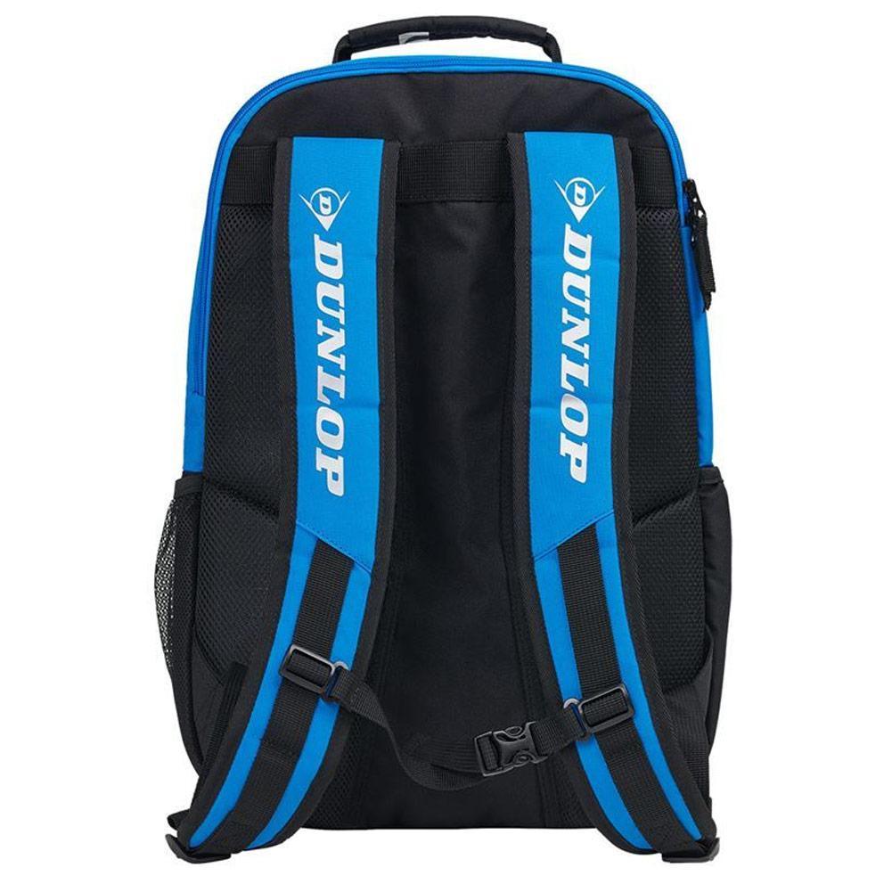 FX Performance Tennis Backpack Black and Blue Bags DUNLOP