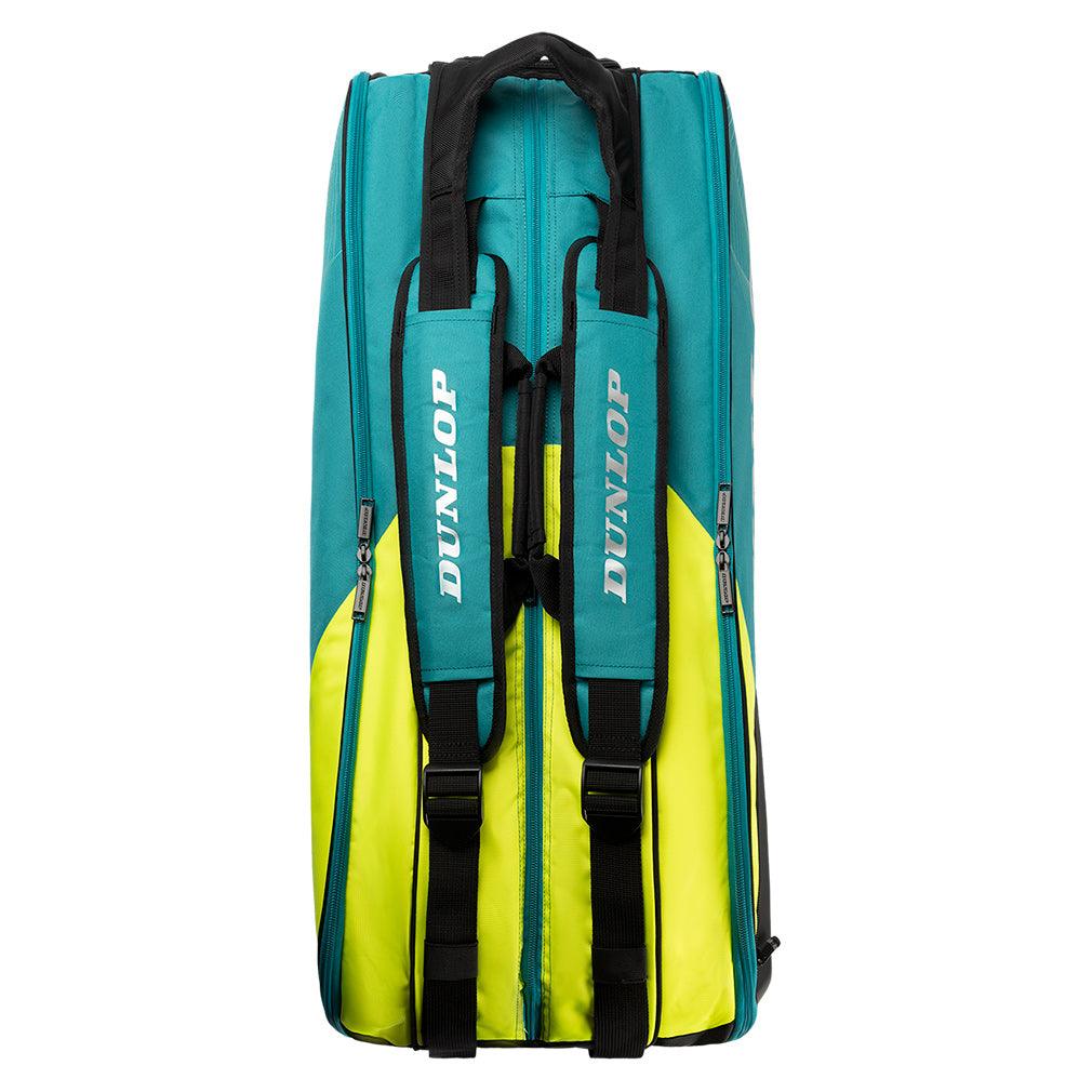 SX Performance 8 Racquet Tennis Bag Teal and Black DUNLOP