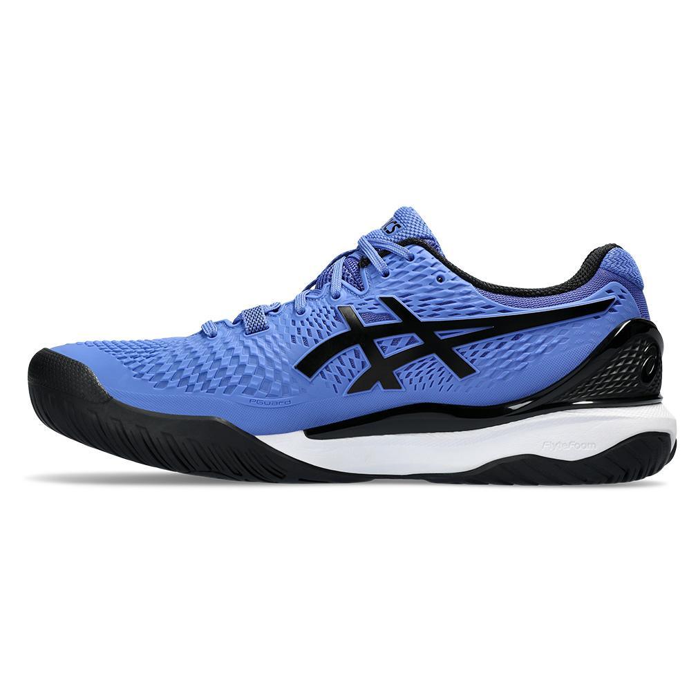 Men's Gel-Resolution 9 Tennis Shoes Sapphire and Black Tournament Gear ASICS