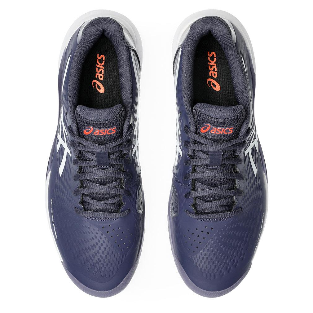 Men`s GEL-Challenger 14 Tennis Shoes Indigo Fog and White ASICS