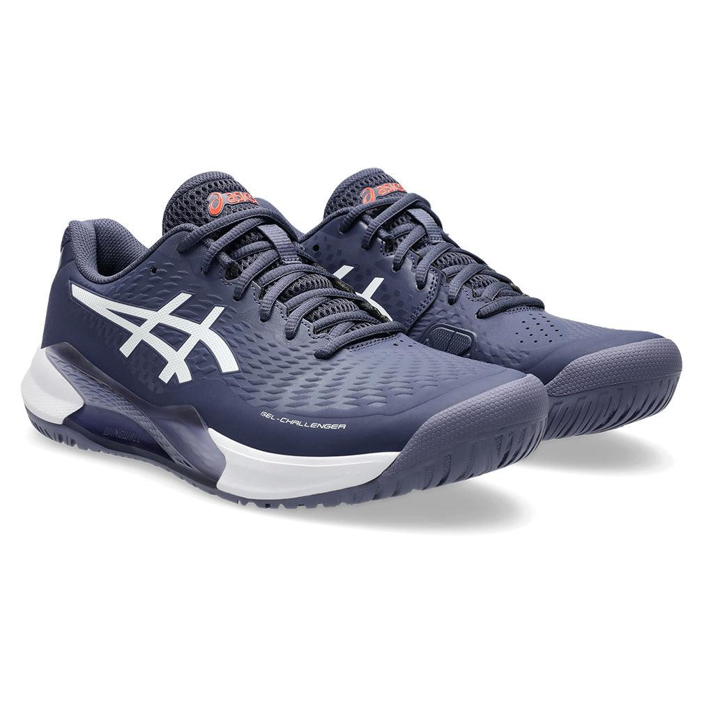 Men`s GEL-Challenger 14 Tennis Shoes Indigo Fog and White ASICS