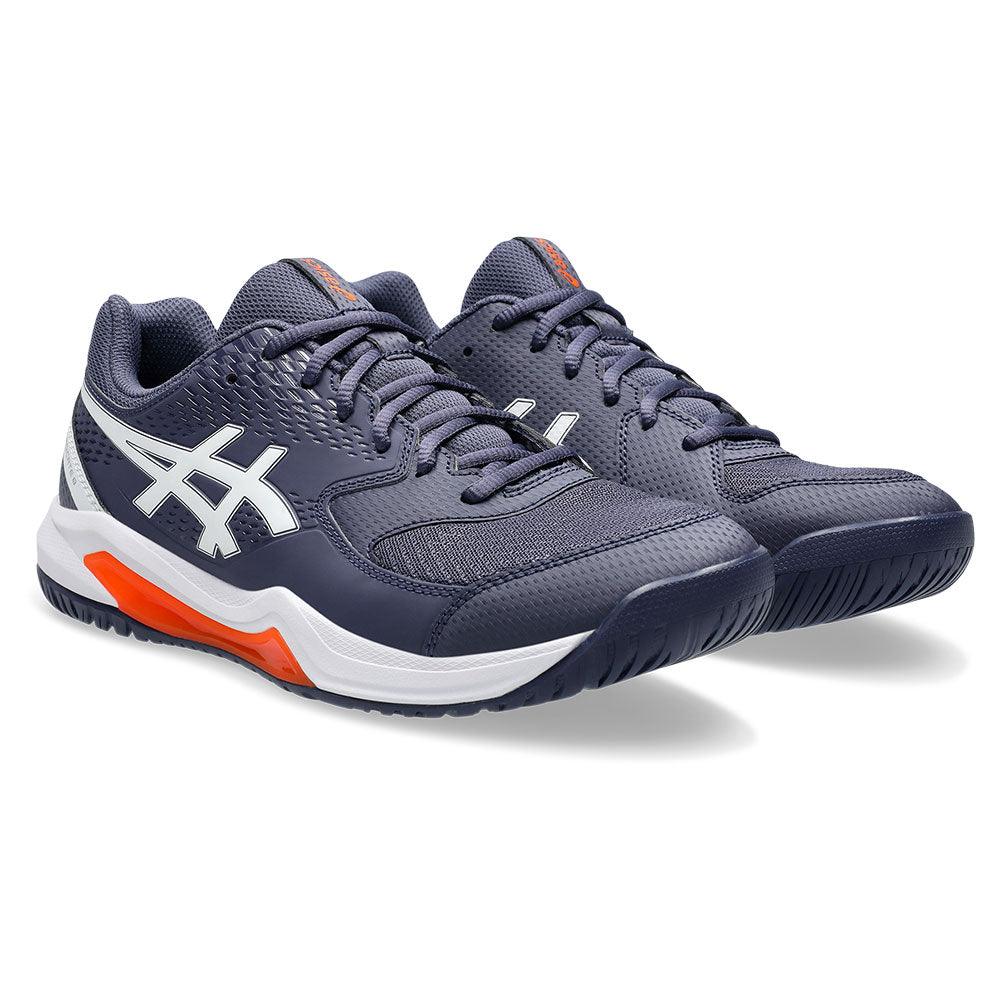 Men`s GEL-Dedicate 8 Tennis Shoes Indigo Fog and White ASICS