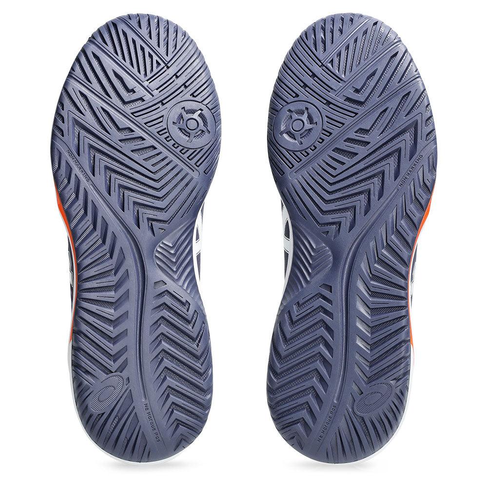 Men`s GEL-Dedicate 8 Tennis Shoes Indigo Fog and White ASICS