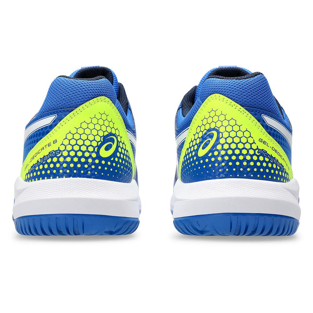 Men`s GEL-Dedicate 8 Pickleball Shoes Illusion Blue and White ASICS