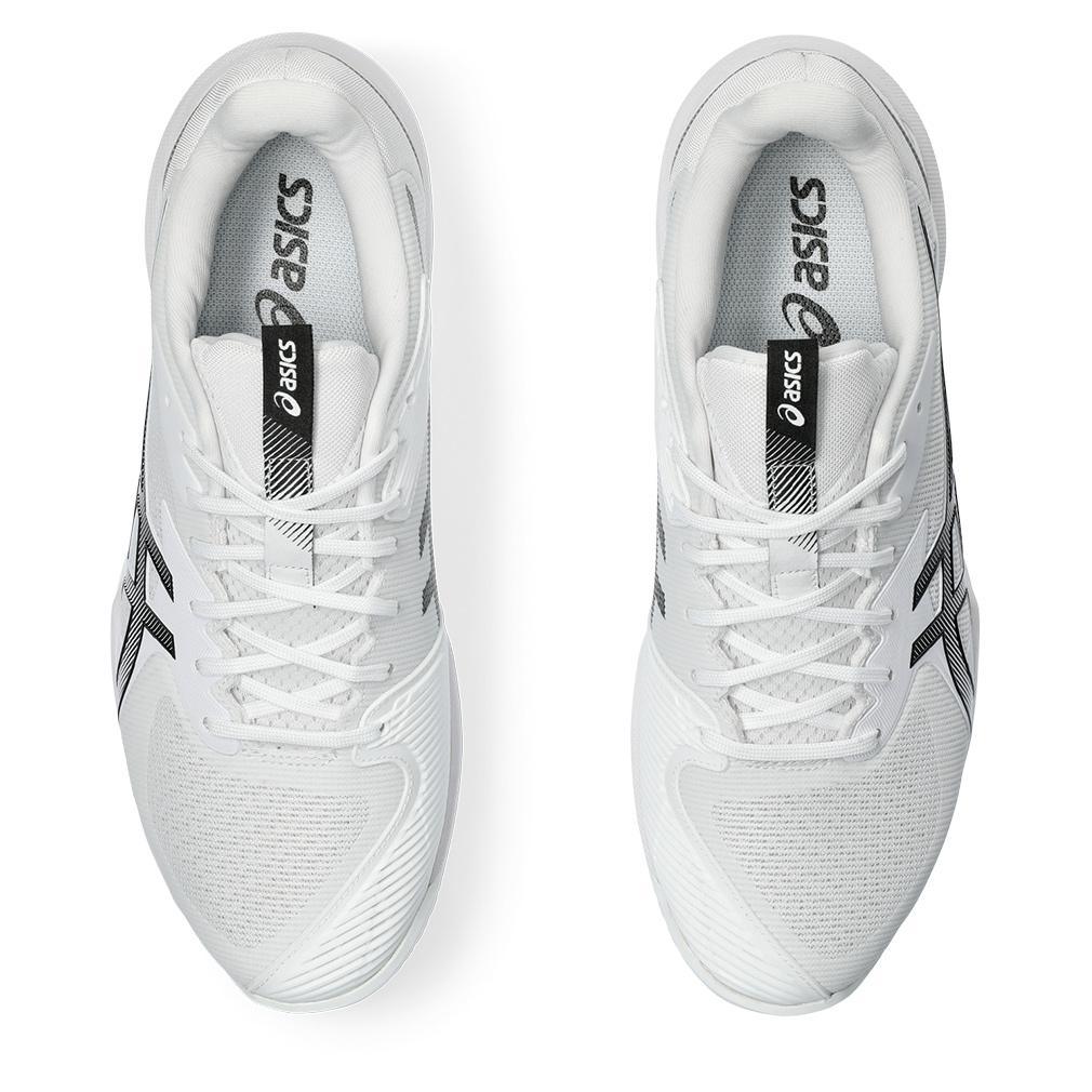 Men's Solution Speed FF 3 Tennis Shoes White and Black Tournament Gear ASICS