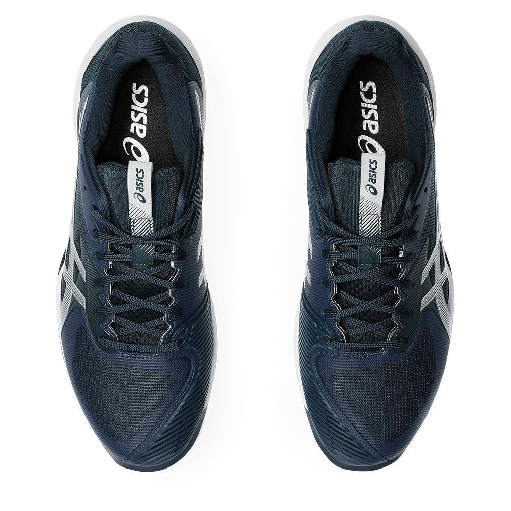 Men's Solution Speed FF 3 Tennis Shoes French Blue and Pure Silver Tournament Gear ASICS