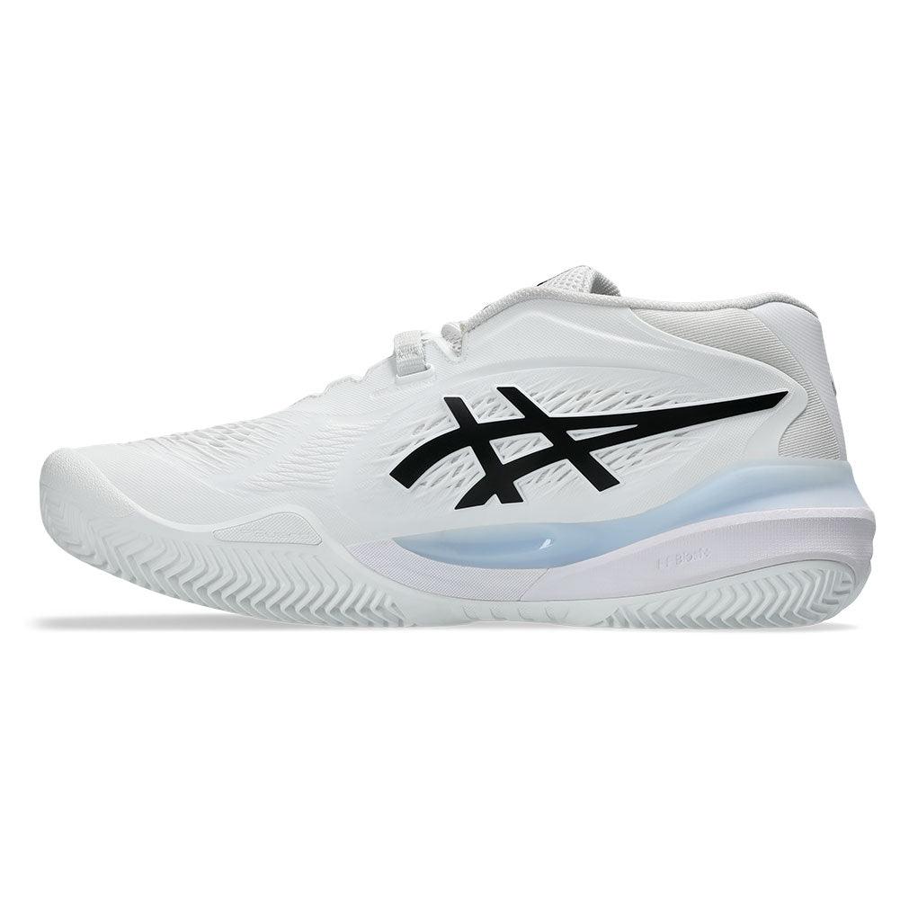 Men`s GEL-Resolution X Clay Tennis Shoes White and Black ASICS