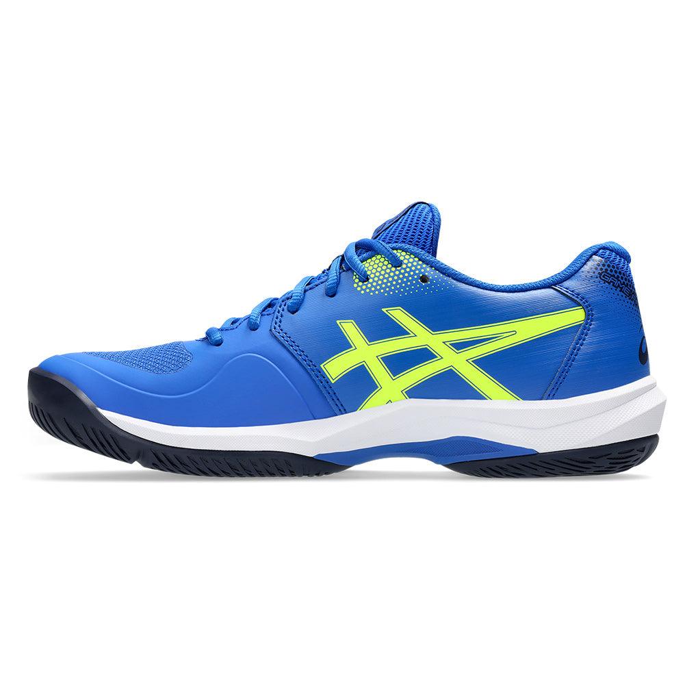 Men`s Game FF Pickleball Shoes Illusion Blue and Safety Yellow ASICS