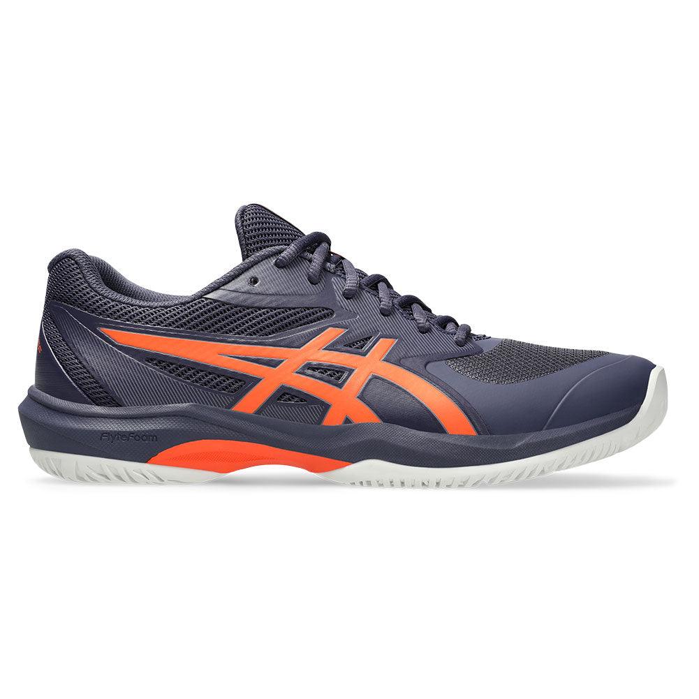 Men`s Game FF Tennis Shoes Indigo Fog and Nova Orange ASICS