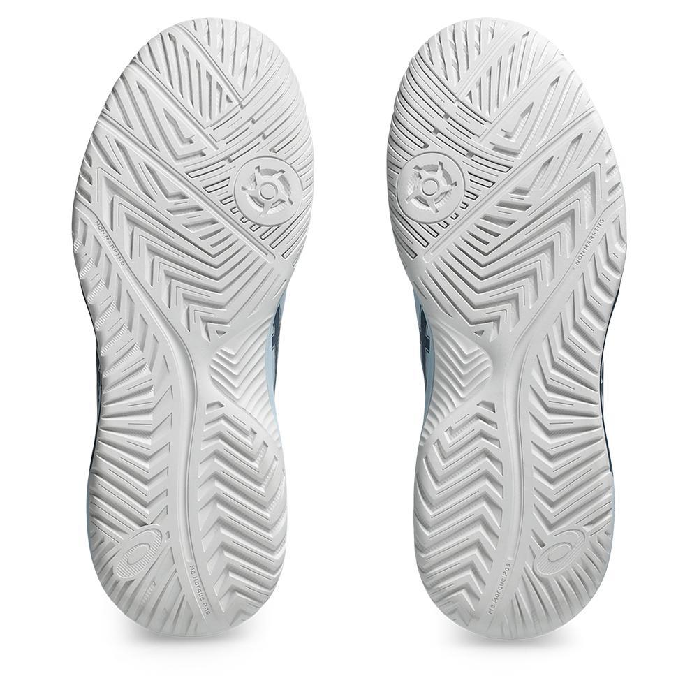 Womens Gel-Dedicate 8 Pickleball Shoes Cool Grey and Vintage Indigo Womens Shoes ASICS