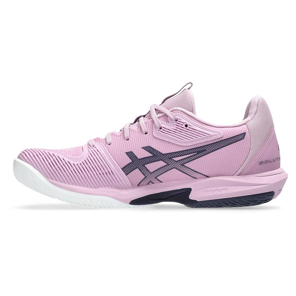 Women`s Solution Speed FF 3 Tennis Shoes Light Ube and Indigo Fog ASICS