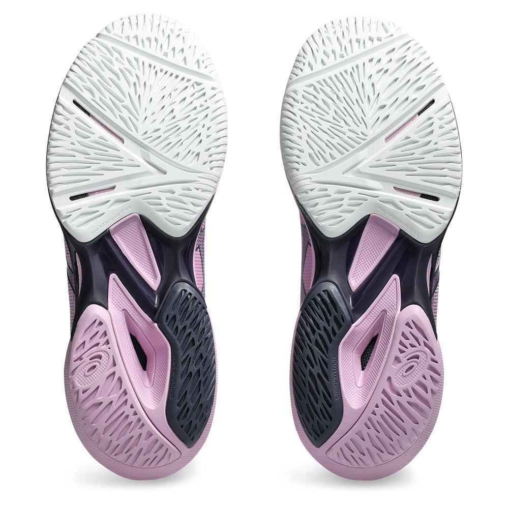 Women`s Solution Speed FF 3 Tennis Shoes Light Ube and Indigo Fog ASICS