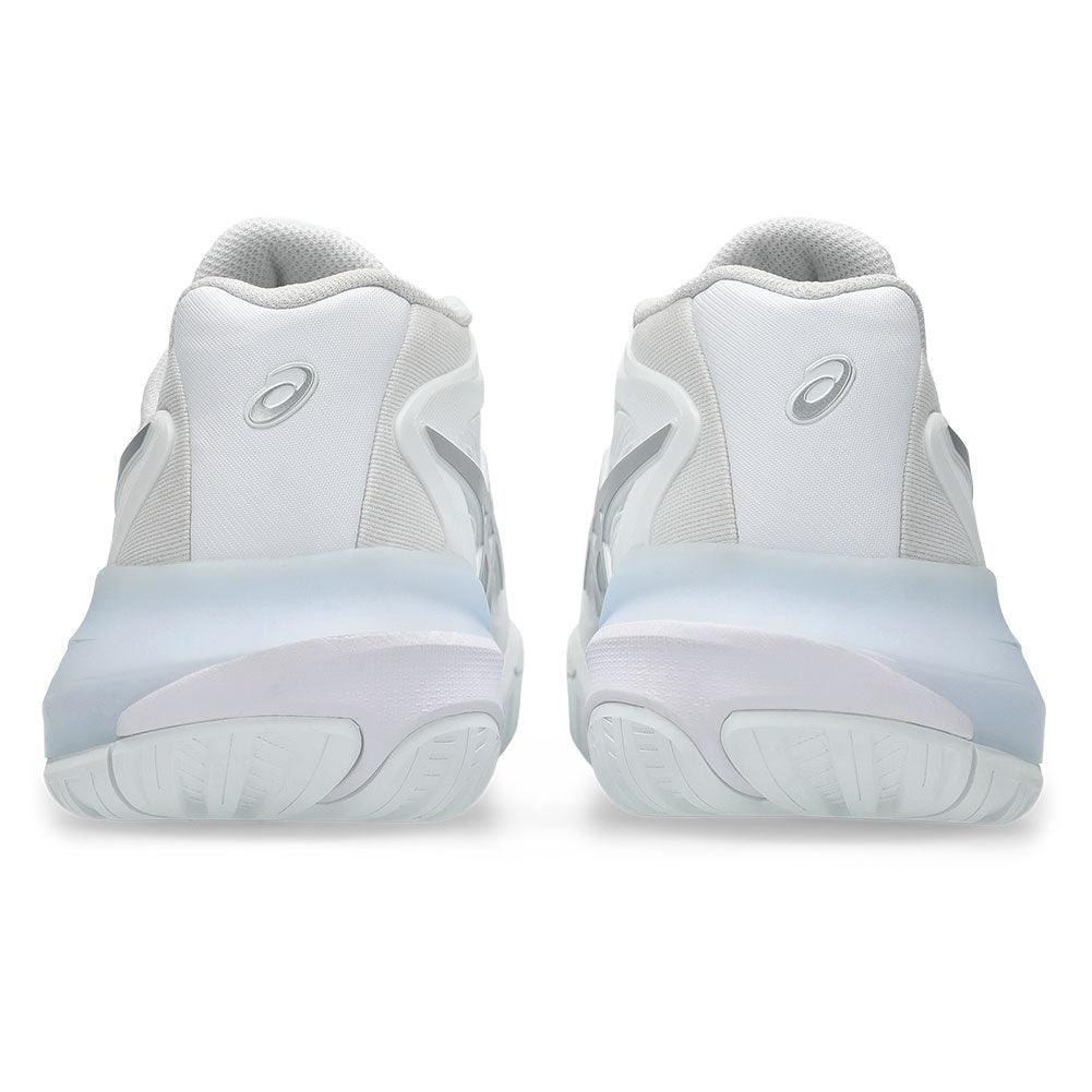 Women`s GEL-Resolution X Tennis Shoes White and Pure Silver ASICS