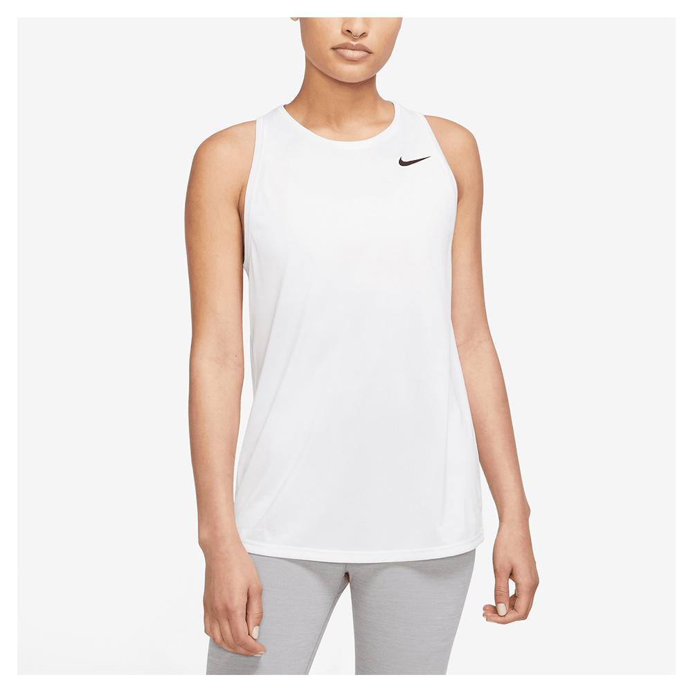 Women's Dri-FIT Tank Womens Apparel NIKE White S