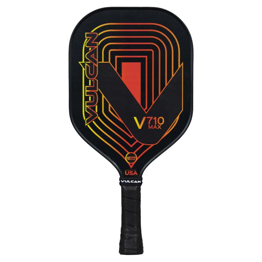 V710 MAX Pickleball Paddle Flame Circuit Pickleball Paddles VULCAN Black