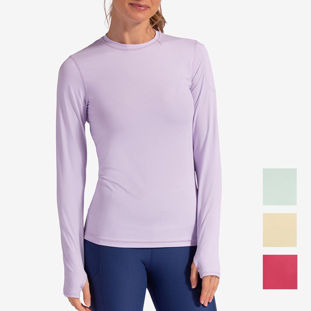 Women`s 24/7 Long Sleeve Tennis Crew WOMENS APPAREL BLOQUV