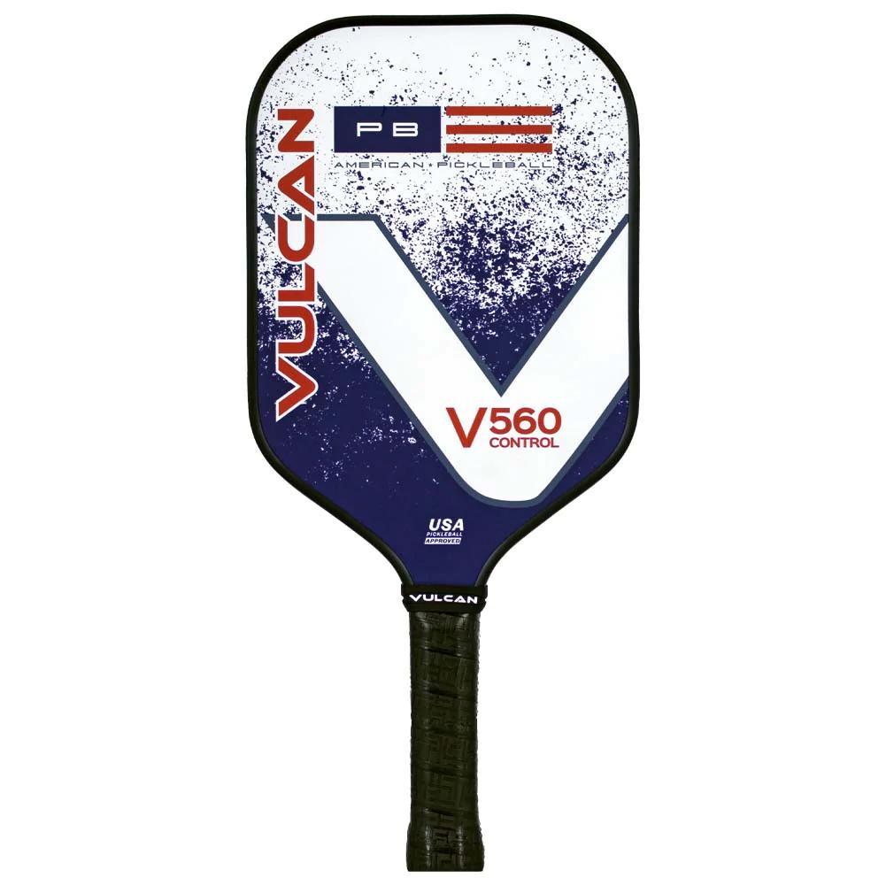 V560 Control Pickleball Paddle American Pickleball Paddles VULCAN Red
