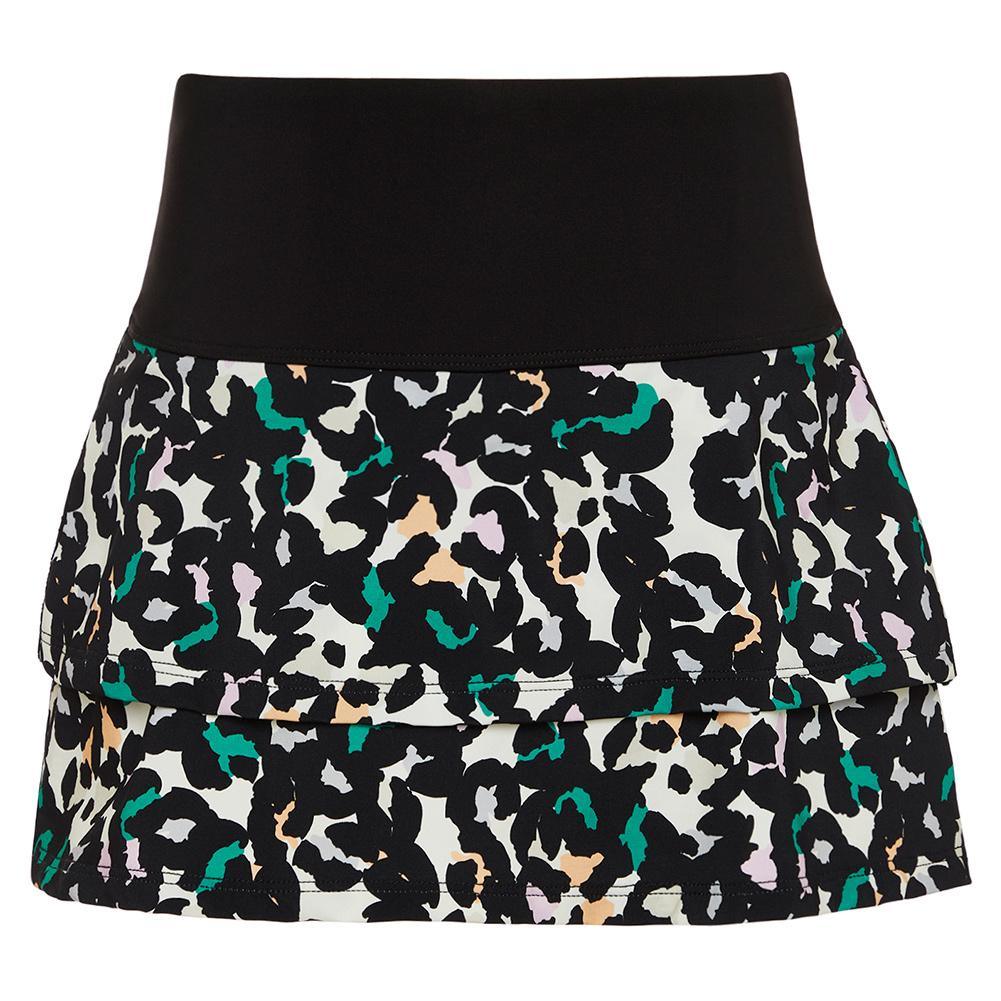 Girls` Essentials Ruffle Tennis Skort Girls Apparel FILA Black XS