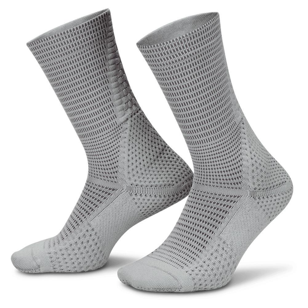 Unisex Unicorn Dri-Fit Advantage Cushioned Crew Socks Womens Apparel NIKE Grey M