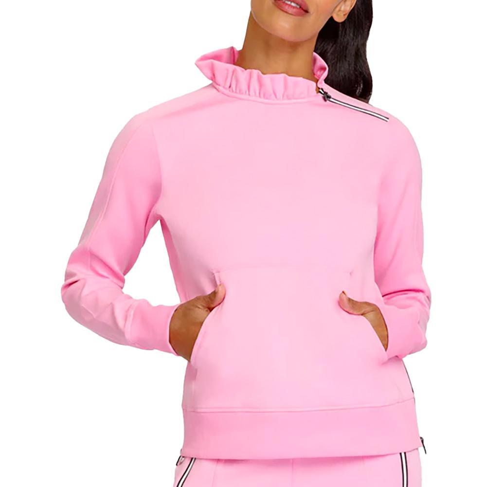 Women's Condoleezza Longsleeve Tennis Sweatshirt Womens Apparel TAIL 0911_BEGONIA XS