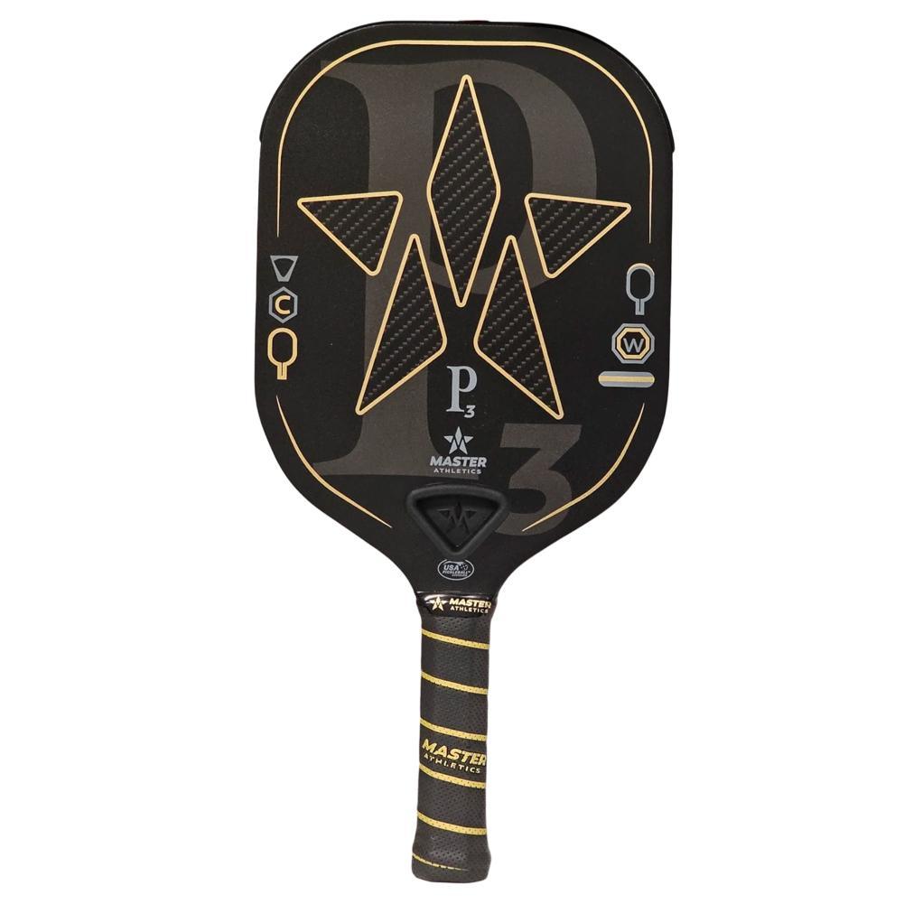 P3 Pickleball Paddle Pickleball Paddles MASTER ATHLETICS Black
