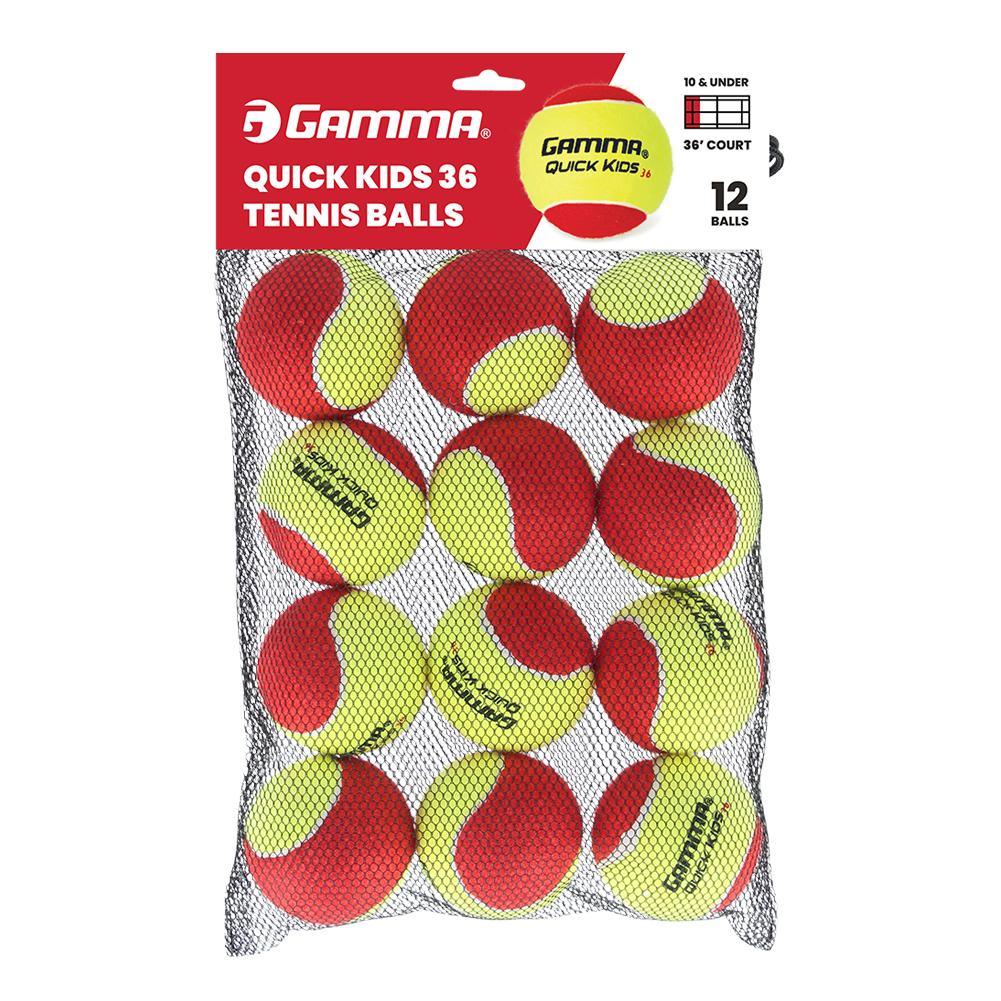 Quick Kids 36 Tennis Balls 12pk Tennis Balls GAMMA Default Title