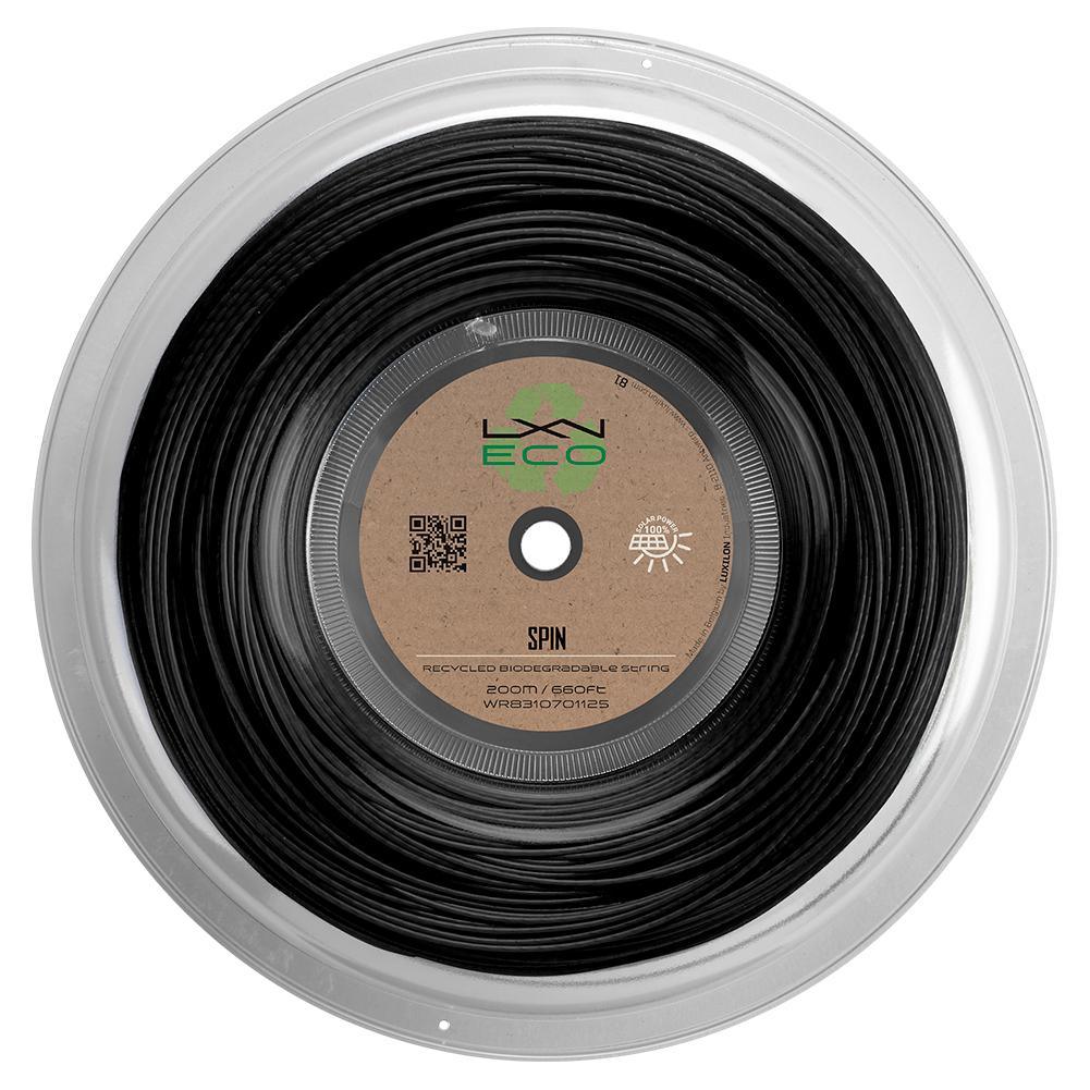ECO Spin 125 Tennis Reel Black Strings LUXILON Black