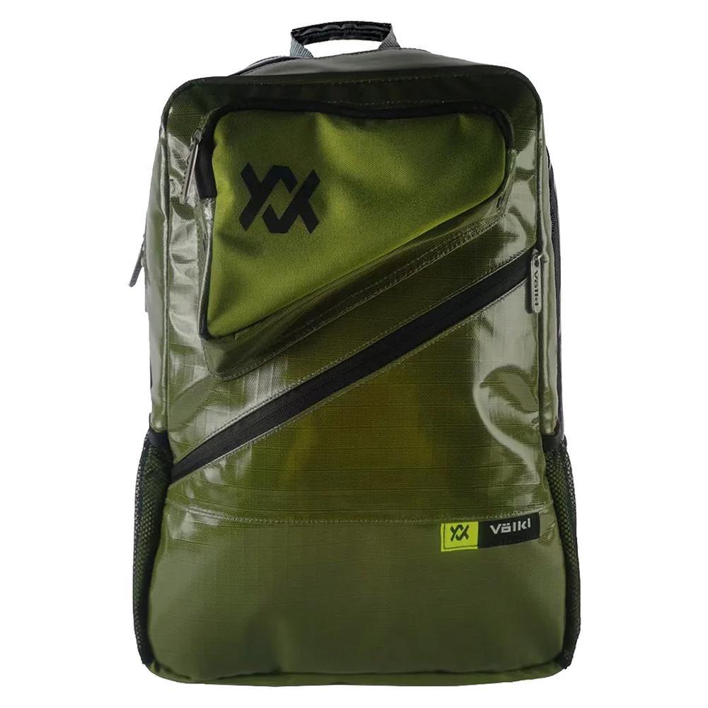 Primo Tennis Backpack Army Green and Black Bags VOLKL Green