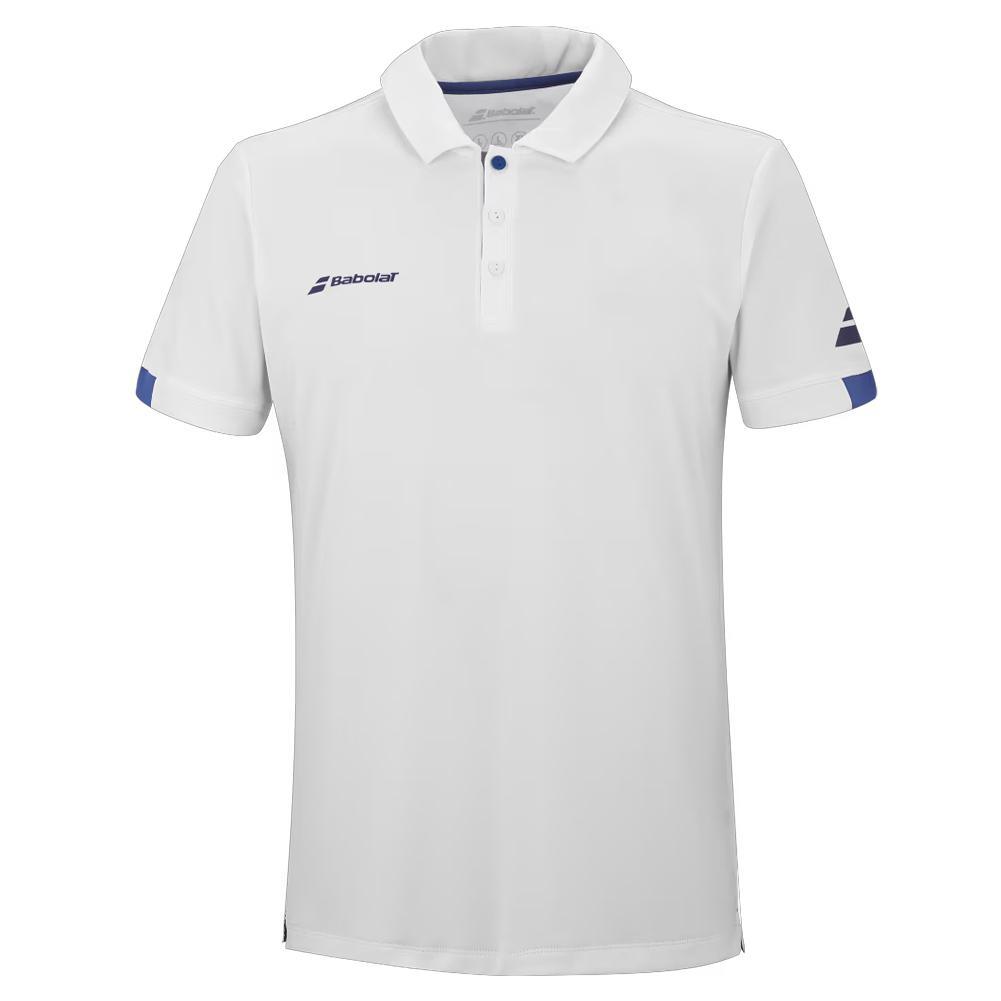 Mens Play Tennis Polo Mens Apparel BABOLAT White S