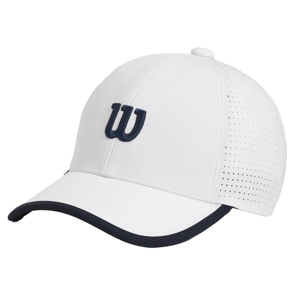 Unisex Perforated Classic Hat Womens Apparel WILSON White