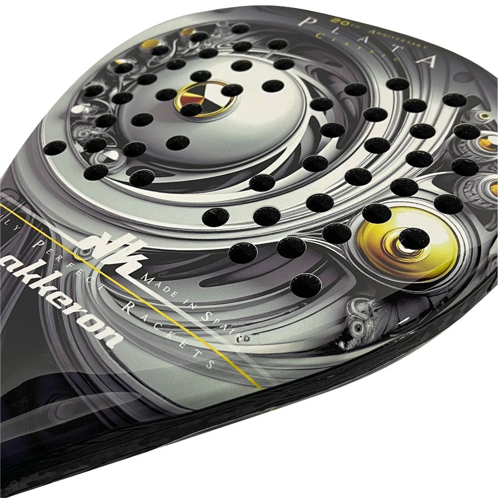 AKKERON SILVER 20 TH ANNIVERSARY PADEL RACKET Padel Racket Akkeron