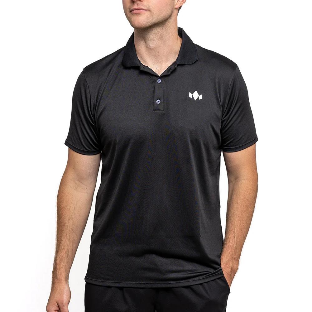 Men`s Essential Polo MENS TEAM GEAR DIADEM Black XS