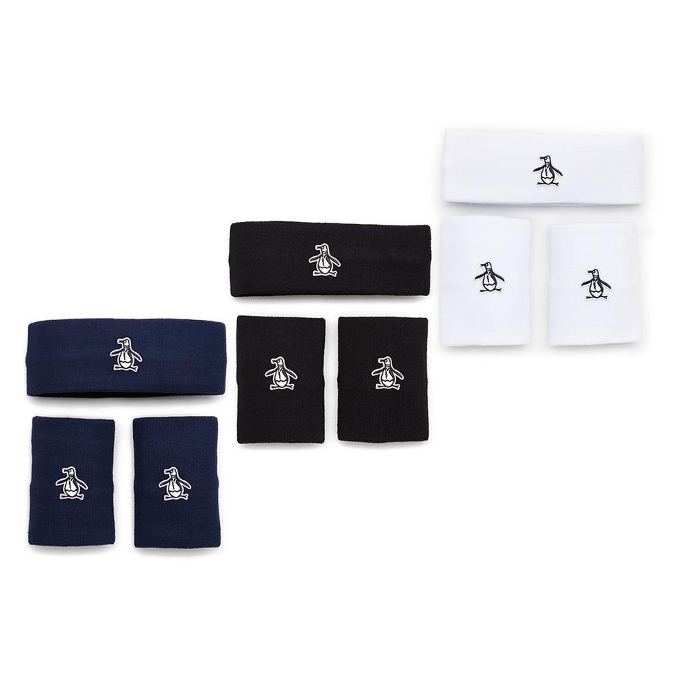 Men`s Solid Head and Wristband Set WOMENS APPAREL PENGUIN