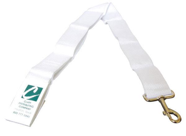 Center Strap With VELCRO® Brand Fasteners Other Accessories CLARKE White