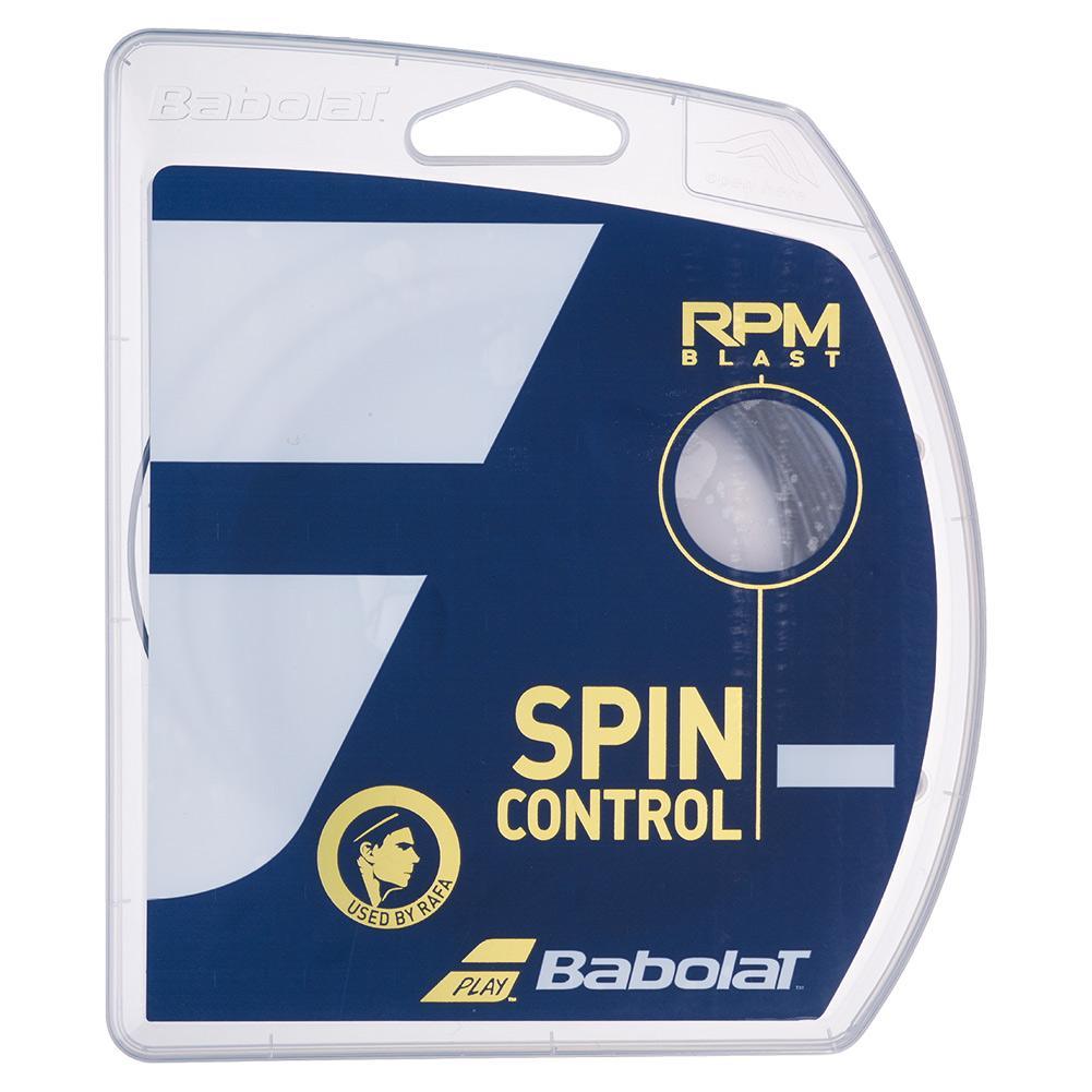 RPM Blast Black 16g Strings Tournament Gear BABOLAT Black